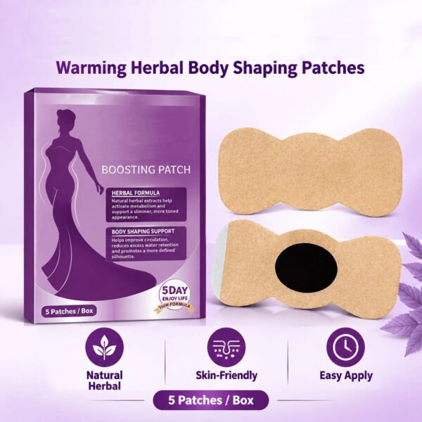 Warming Herbal Body Patches – 5 Patches