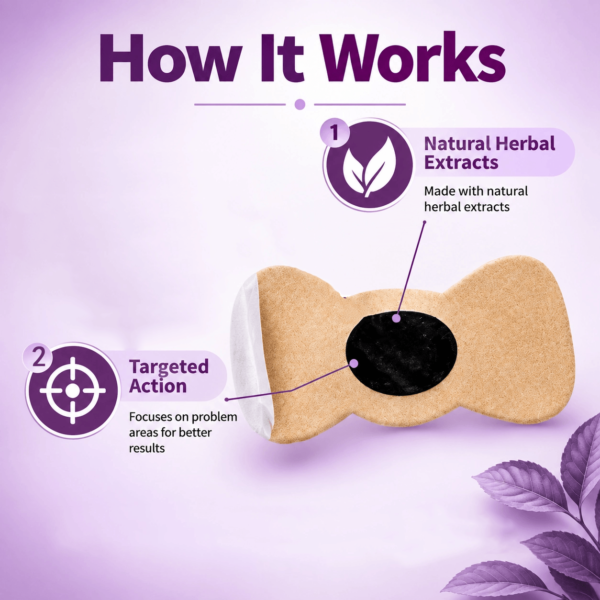 Warming Herbal Body Patches – 5 Patches