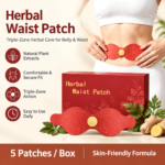 Three-Zone Herbal Waist Patches