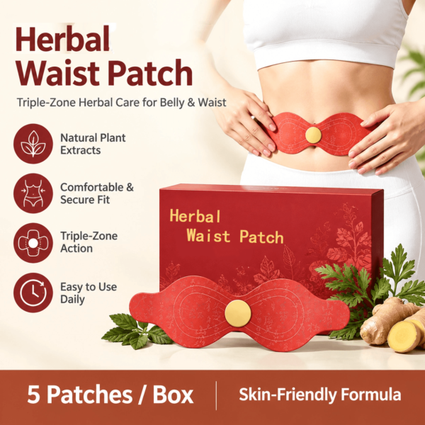 Three-Zone Herbal Waist Patches