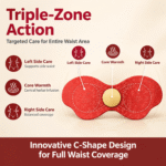Three-Zone Herbal Waist Patches