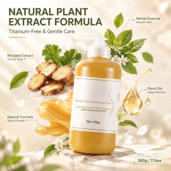 Plant-Extract Body Massage Cream – 500 g