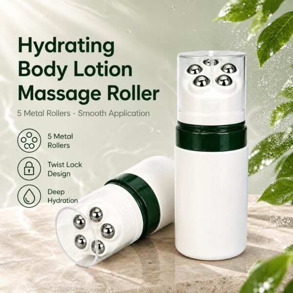 Five-Roller Body Gel Massage Bottle