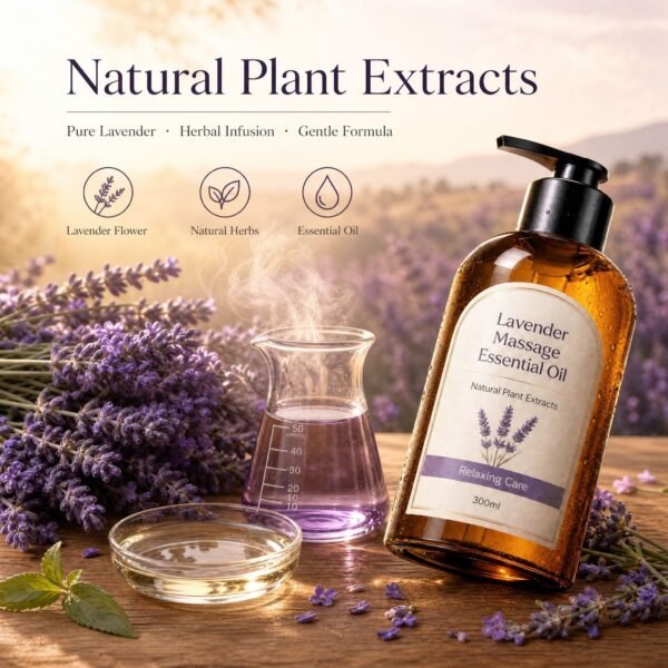 Lavender Body Massage Oil