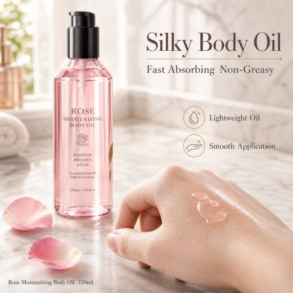 Rose Body Massage Oil