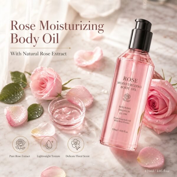 Rose Body Massage Oil