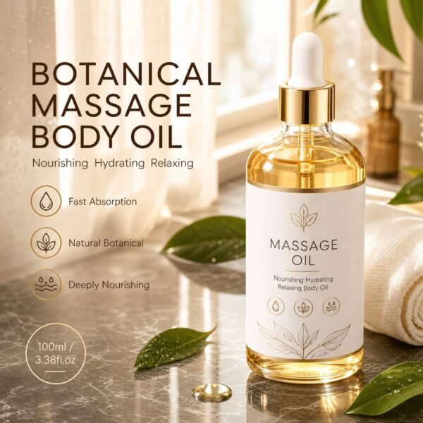 Botanical Body Massage Oil – 100 ml