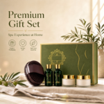 Body Care Set with Massage Brush – 5 Pieces
