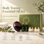Body Care Set with Massage Brush – 5 Pieces