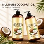 Fractionated Coconut Oil for Face, Body and Hair – 473ml