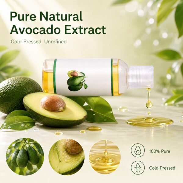 Avocado Oil for Face, Body and Hair – 100 ml